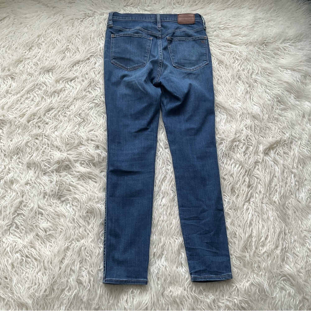 Madewell 10" High-Rise Skinny Jeans in‎ Danny Wash: TENCEL Denim Edition - Picture 6 of 6
